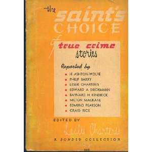  The Saints Choice of True Crime Books
