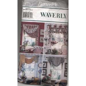  Butterick Waverly Curtains and Window Toppers Sewing 