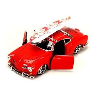  Jada Toys VDUBS   Volkswagen Karmann Ghia Hard Top with 