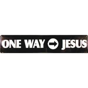  One Way Jesus Street Sign Automotive