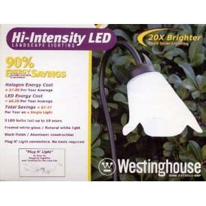 Westinghouse Hi Instensity LED Landscape Light   Frosted White Glass 