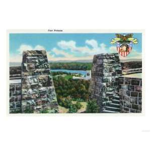  West Point, New York   View of Fort Putnam Giclee Poster 