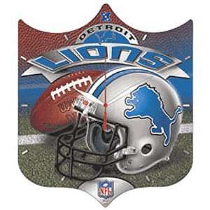   Detroit Lions NFL High Definition Clock by Wincraft