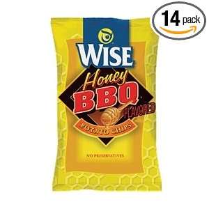 Wise Honey BBQ Potato Chip, 6.75 Oz Bags Grocery & Gourmet Food